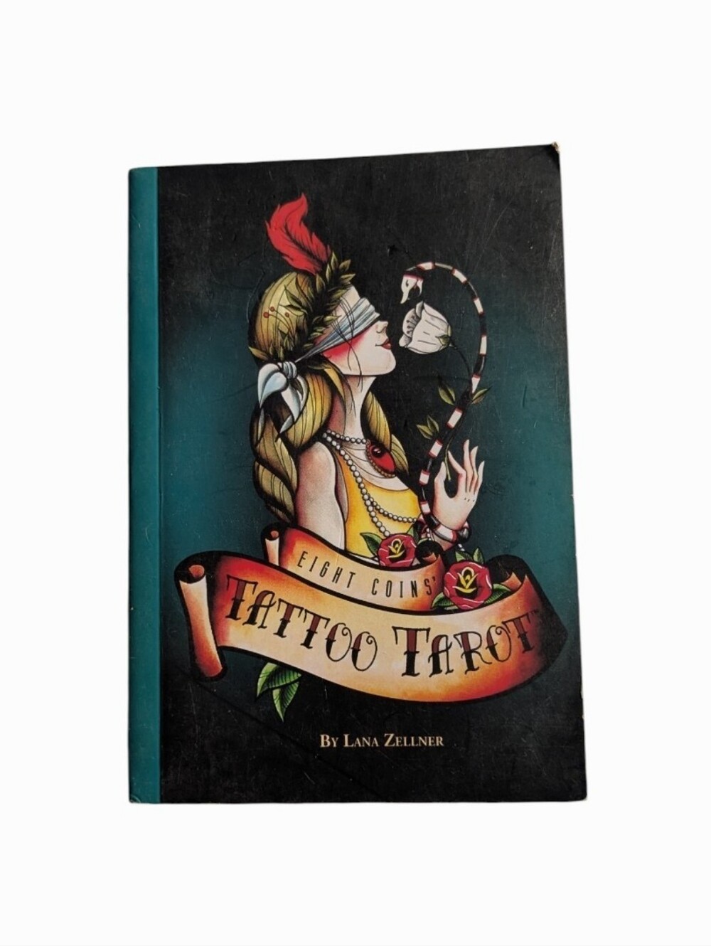 Eight Coins Tattoo Tarot Pocket Paperback Book By Lana Zellner
